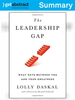 cover image of The Leadership Gap (Summary)
